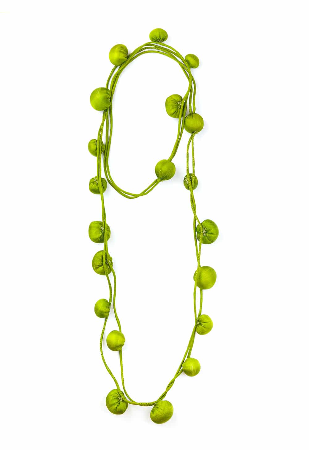 Collana seta Cocoon Two 1 - immagine 1