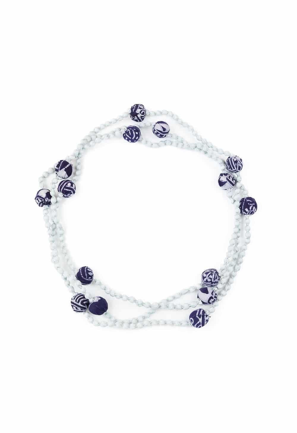 QUANG indaco batik collana 2 - immagine 1