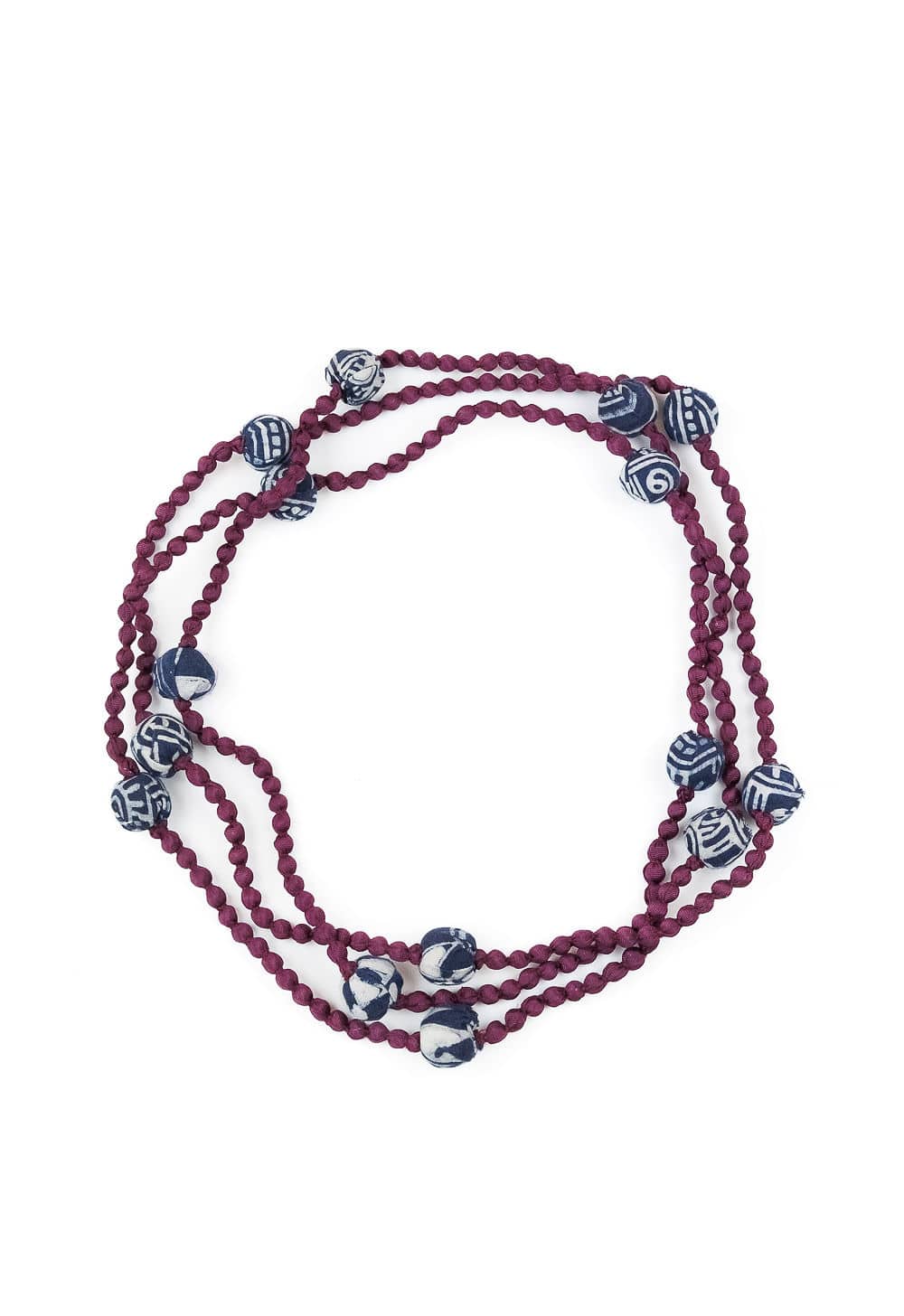 QUANG indaco batik collana 10 - immagine 1